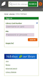 Mobile Screenshot of libraries.midlothian.gov.uk
